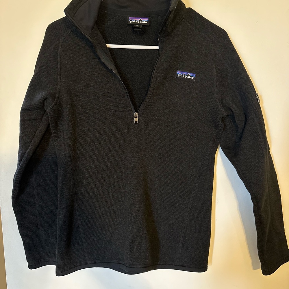 Patagonia Charcoal Fleece Quarter-Zip